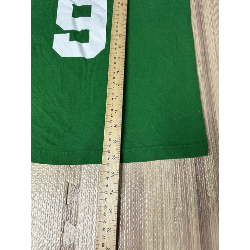 NBA Boston Celtics #9 Rajon Rondo Adidas Boys T-Shirt Medium Green - Picture 5 of 5